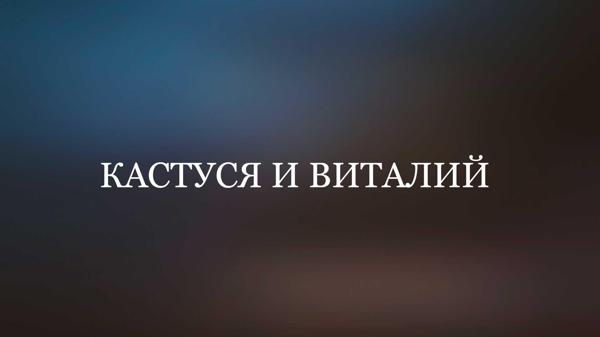 Кастуся и Виталий
